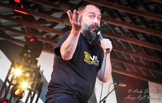 Clutch performing at Earth Rocker