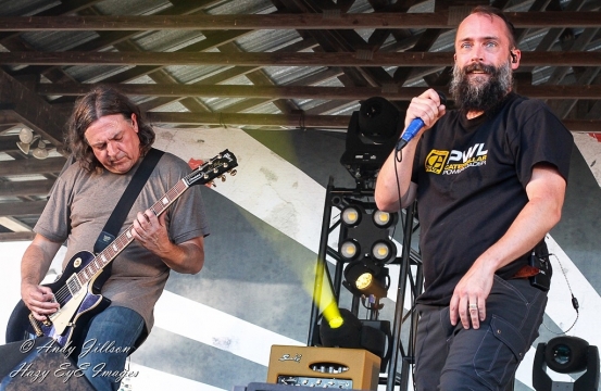 Clutch performing at Earth Rocker