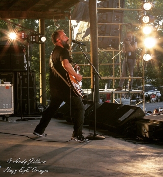 Clutch performing at Earth Rocker
