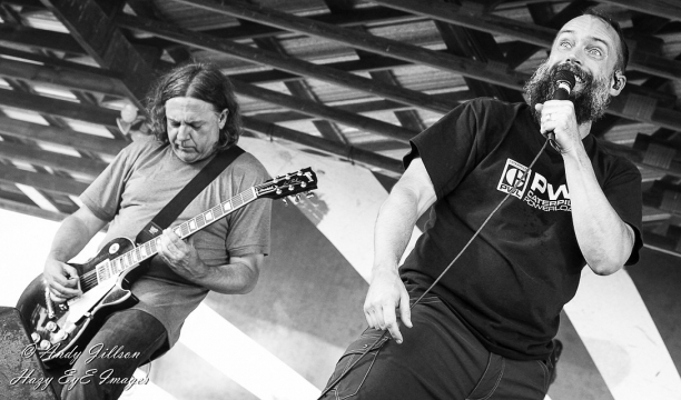 Clutch performing at Earth Rocker