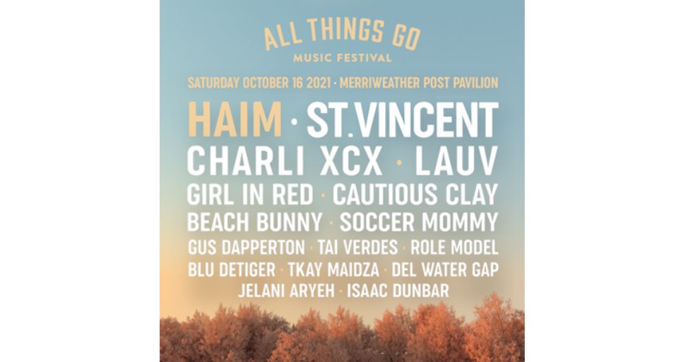 All Things Go Festival Next Weekend at Merriweather Post Pavilion