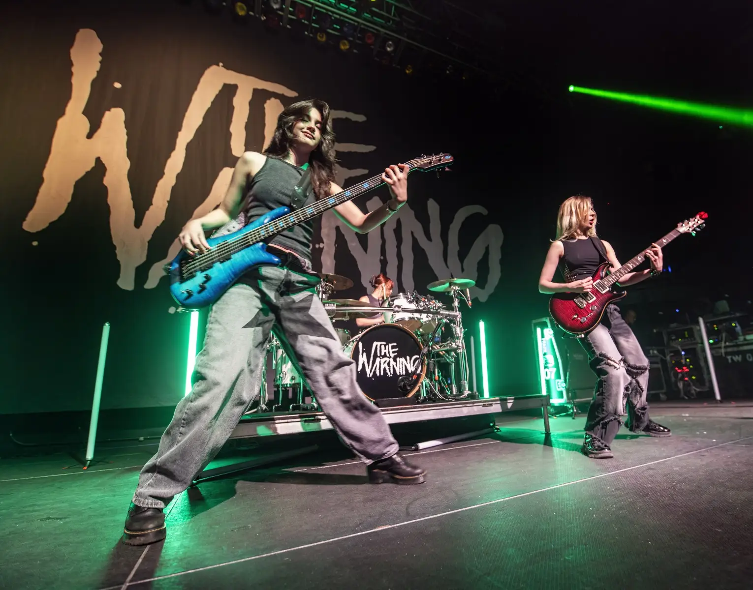 The Warning Rock Charm City on a Packed Saturday Night